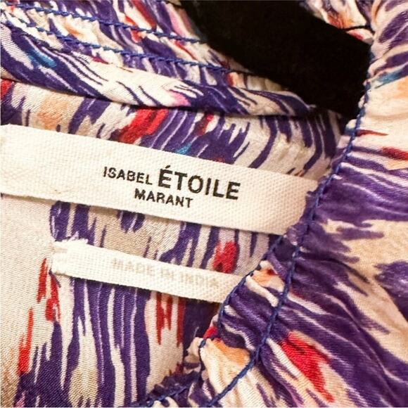 ISABEL MARANT ETOILE Yescott High Neck Midi Dress - Picture 10 of 12